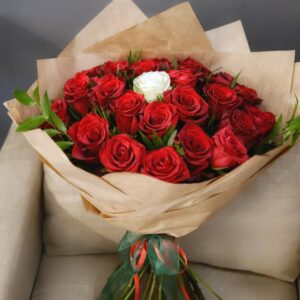 Buchet 25 trandafiri